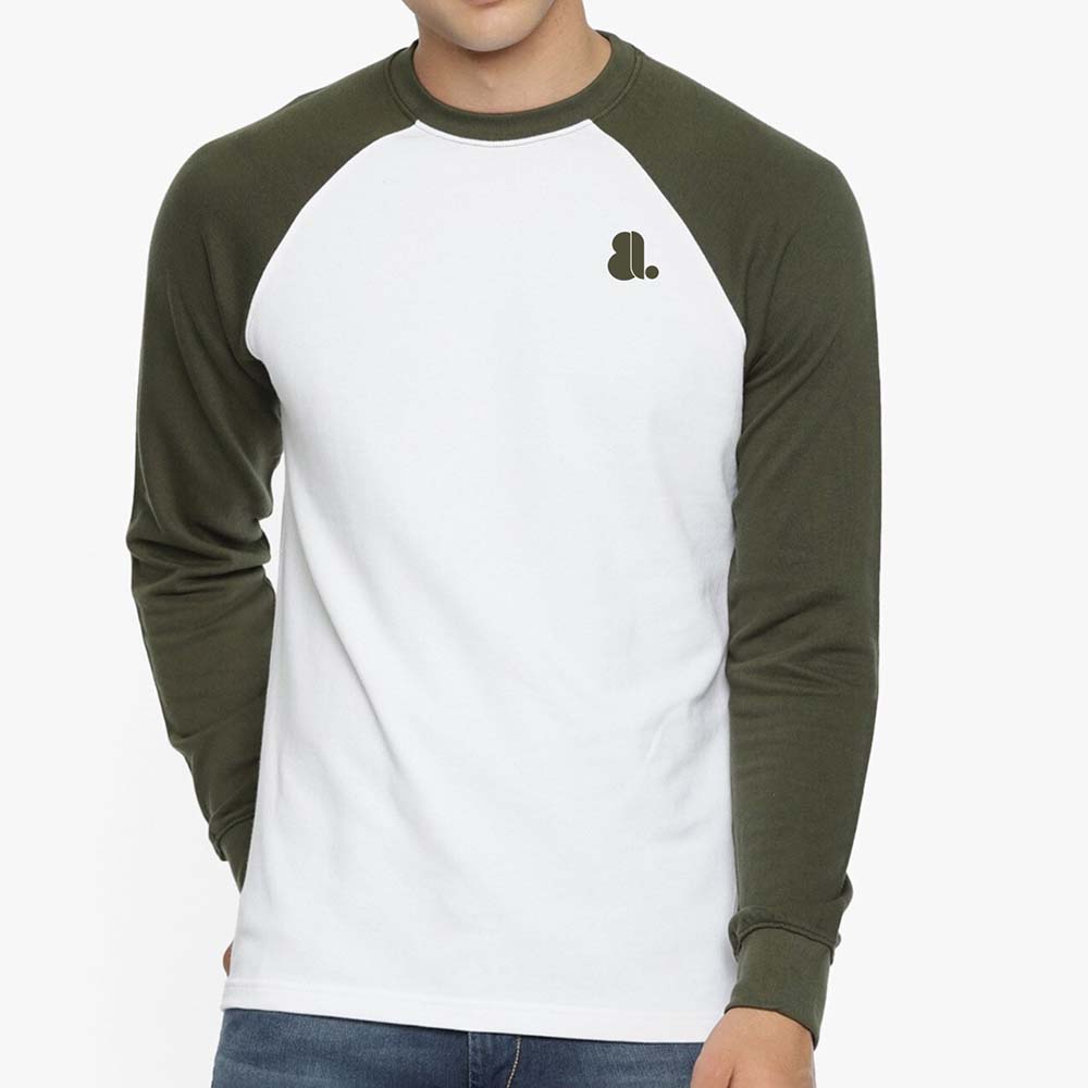 Men Raglan Sweat Shirt