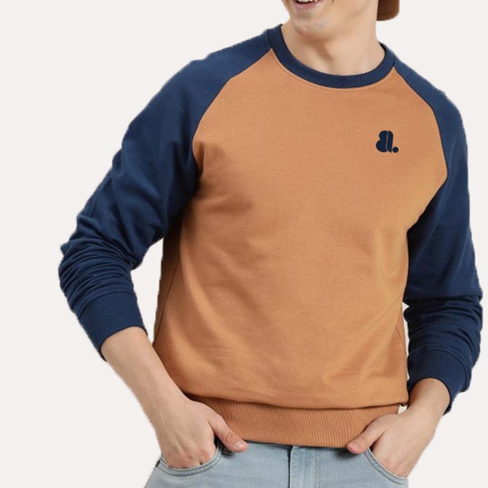 Men Raglan Sweat Shirt