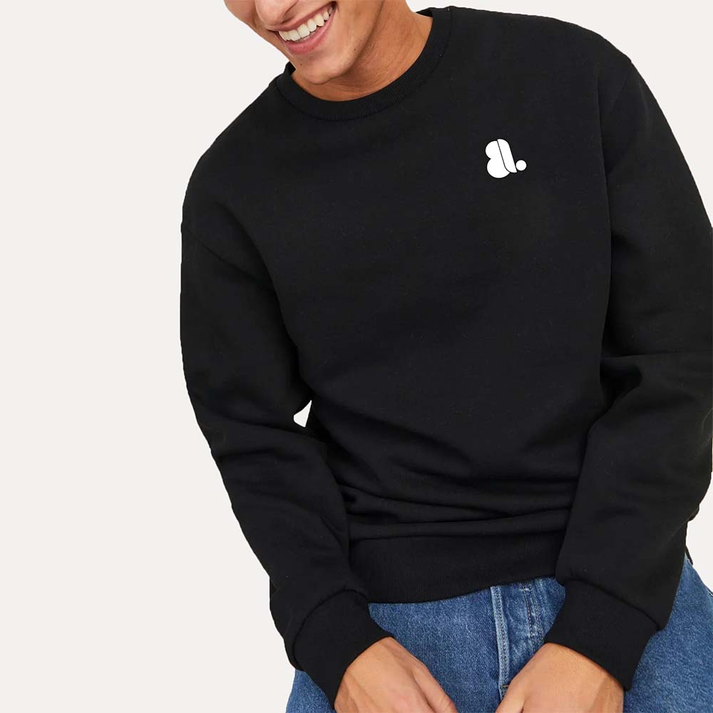 Men Plain Sweat Shirt - Image 3