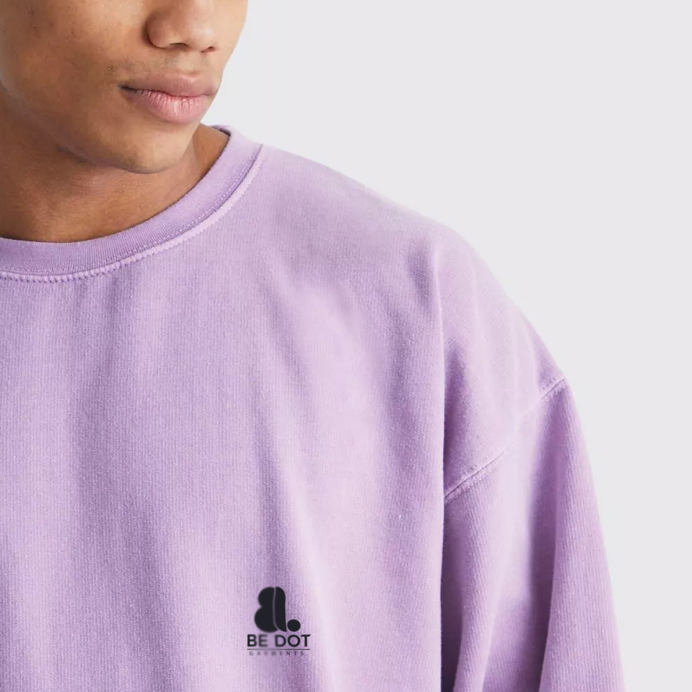 Men Acid Wash Sweat Shirt - Image 4