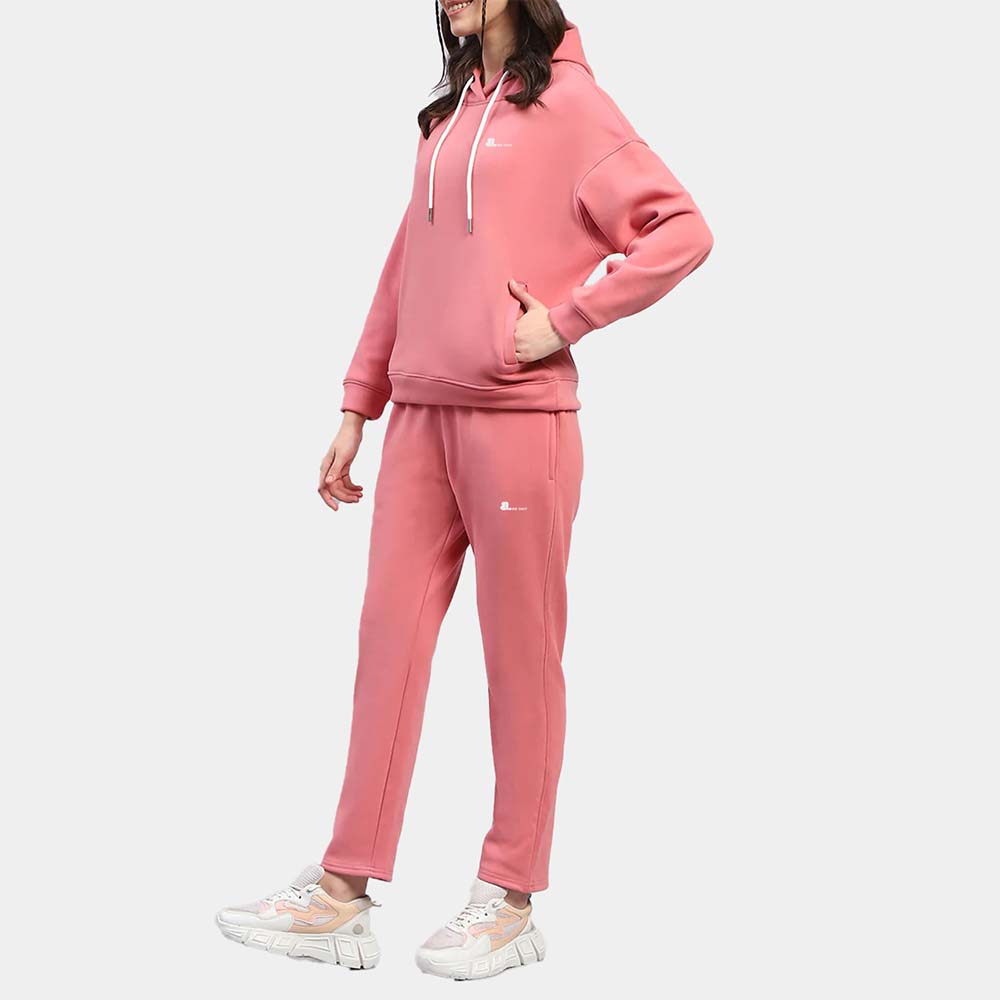 Single Color Pull Over Track Suit Women - Image 3