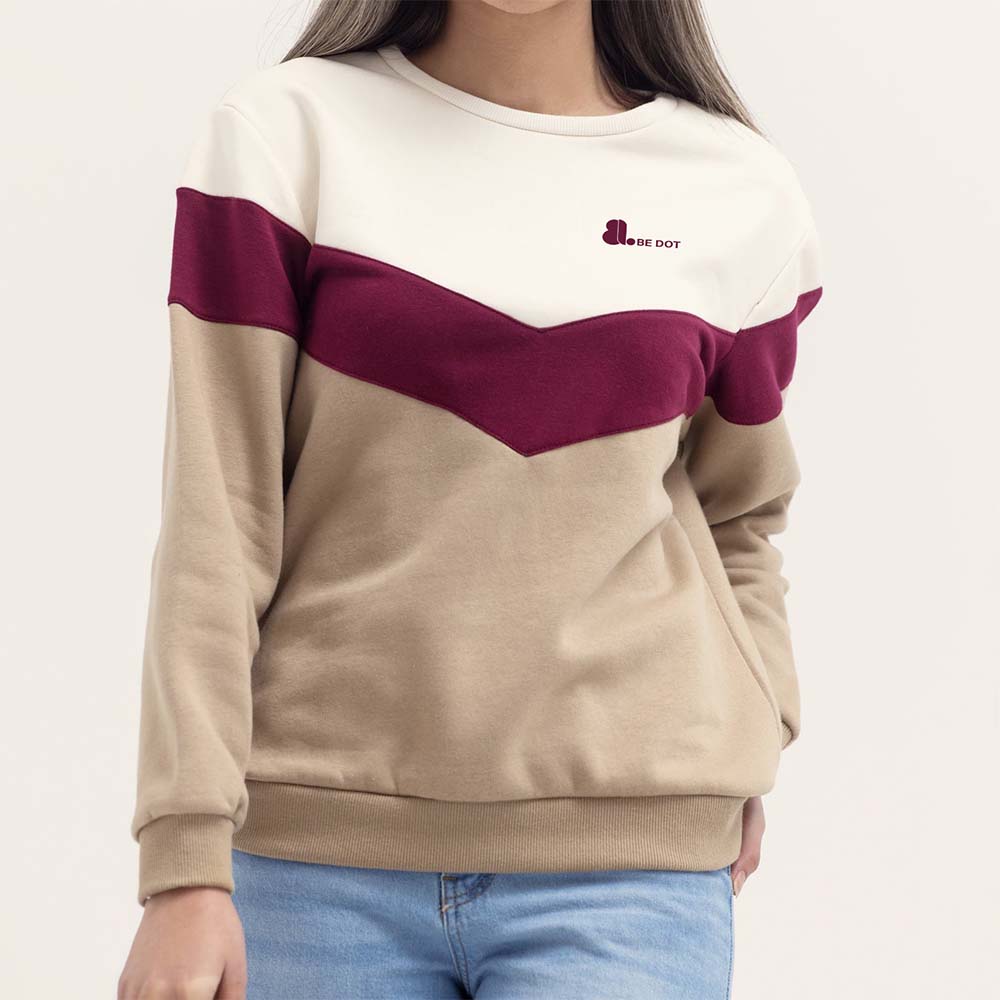 Women Block Sweatshirt