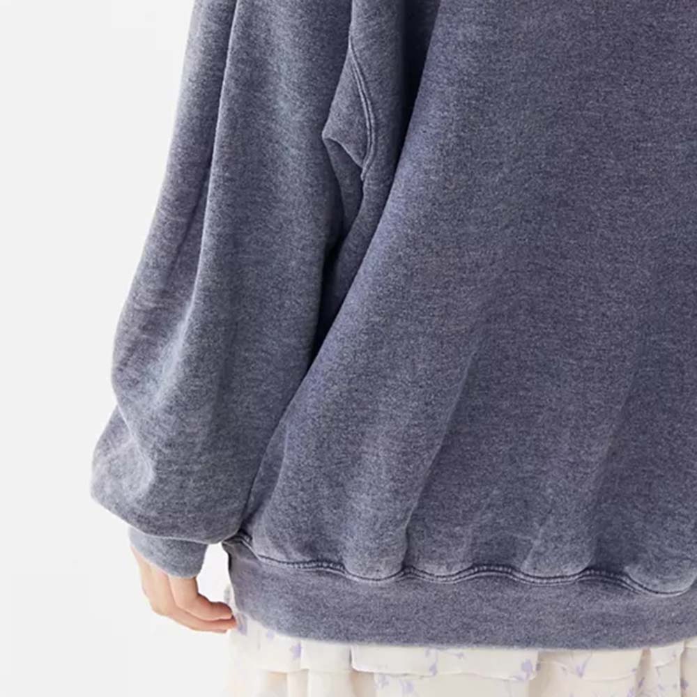 Women Acid Wash Sweatshirt - Image 4