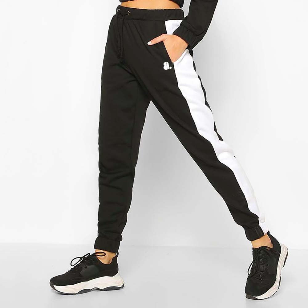 Block Zipper Track Suit Women - Image 4