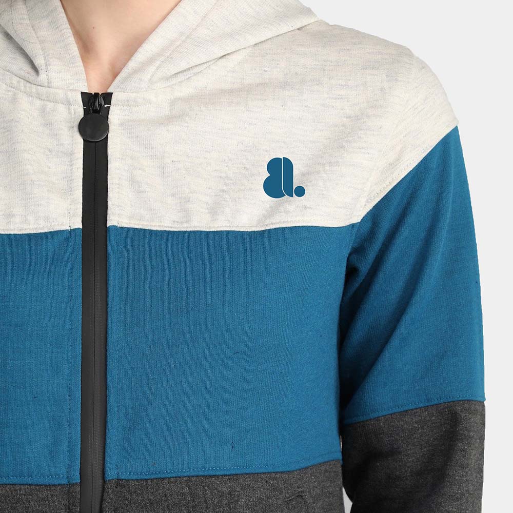 Block Zipper Track Suit Women - Image 5