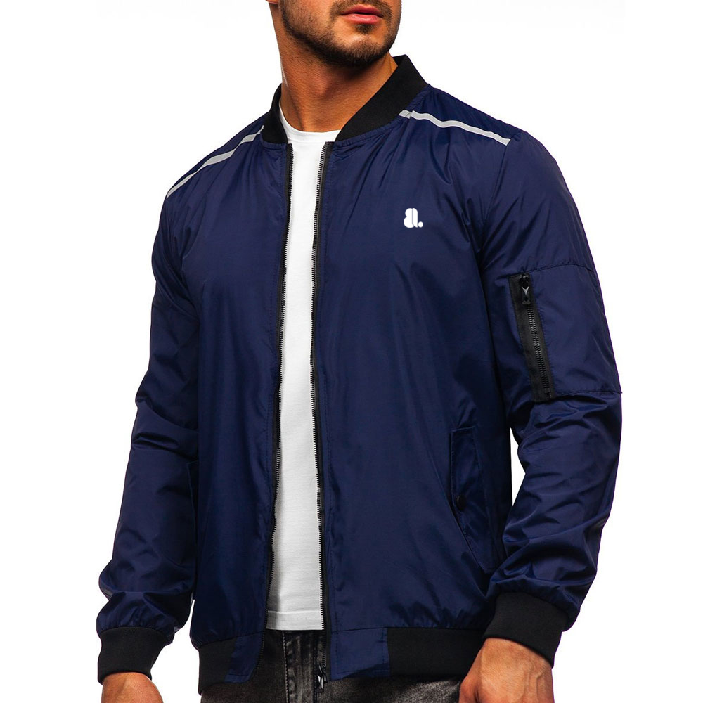Men Bomber Jacket - Image 4