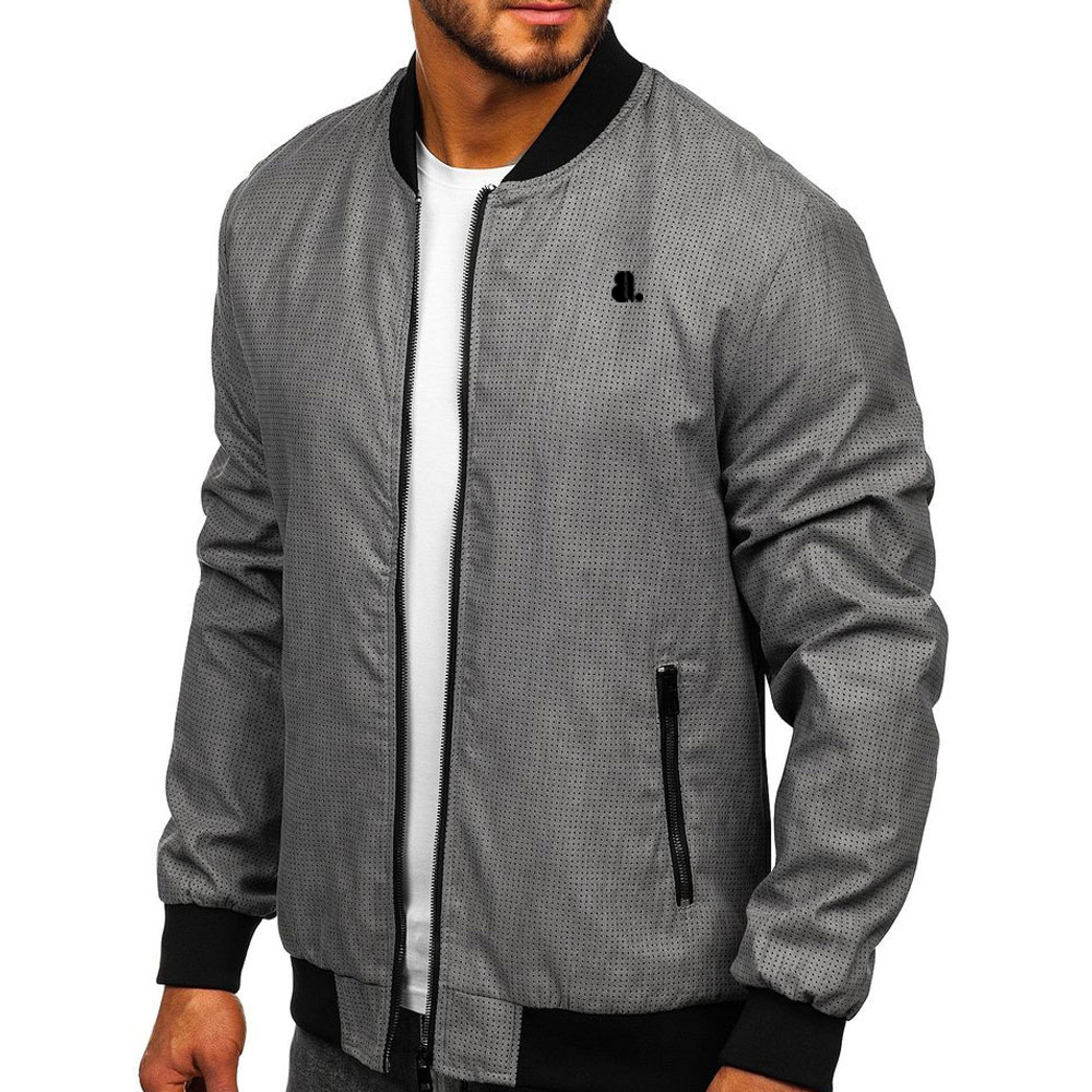 Men Bomber Jacket - Image 3