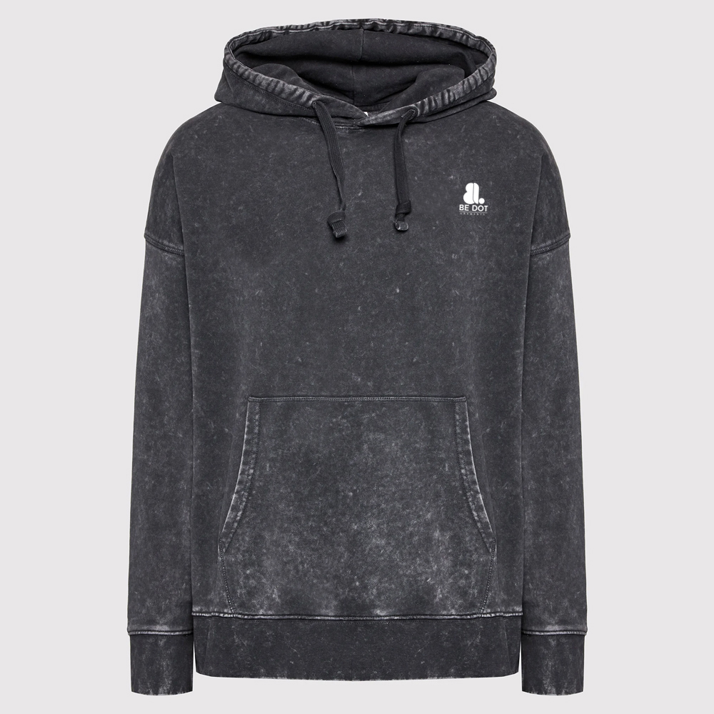 Acid Wash Pullover Hoodie Men - Image 3