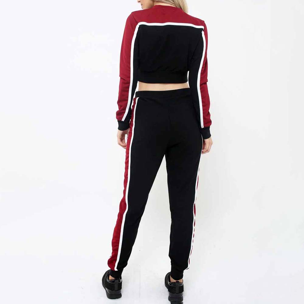 Block Pull Over Track Suit Women - Image 4