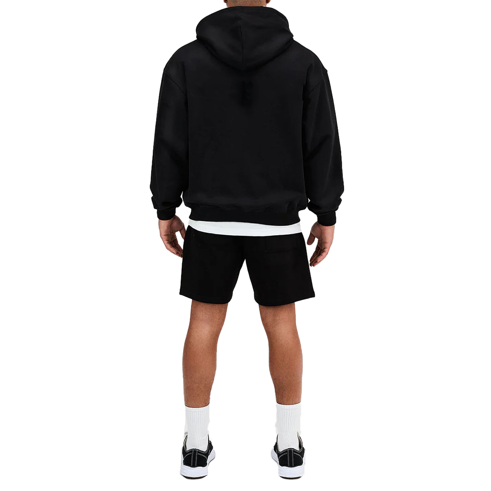 Acid Wash Zipper Hoodie Men - Image 4