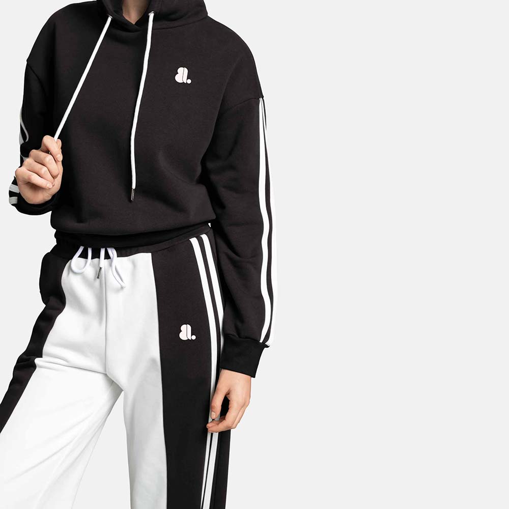 Block Pull Over Track Suit Women