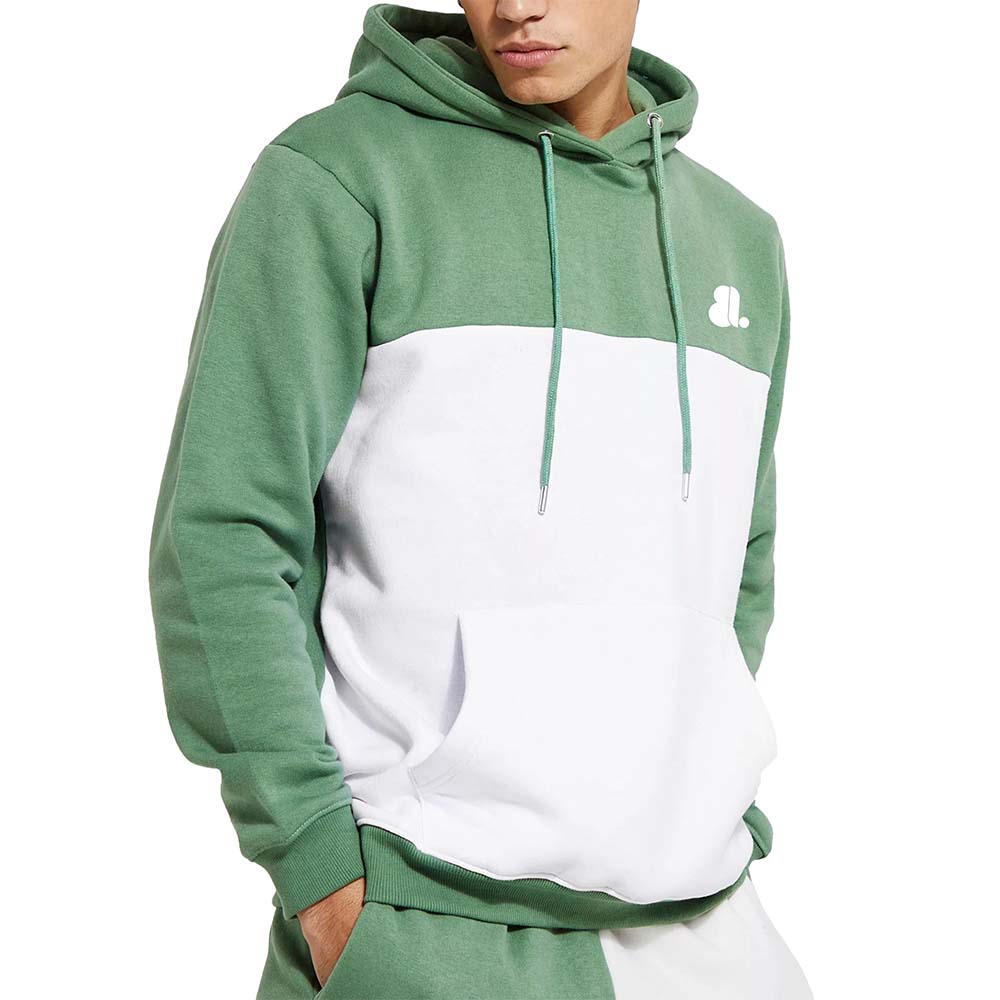 Block Pull Over Hoodie Men