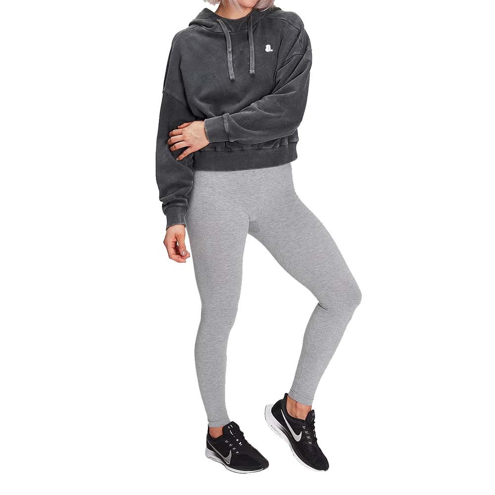 Acid Wash Pullover Hoodie Women