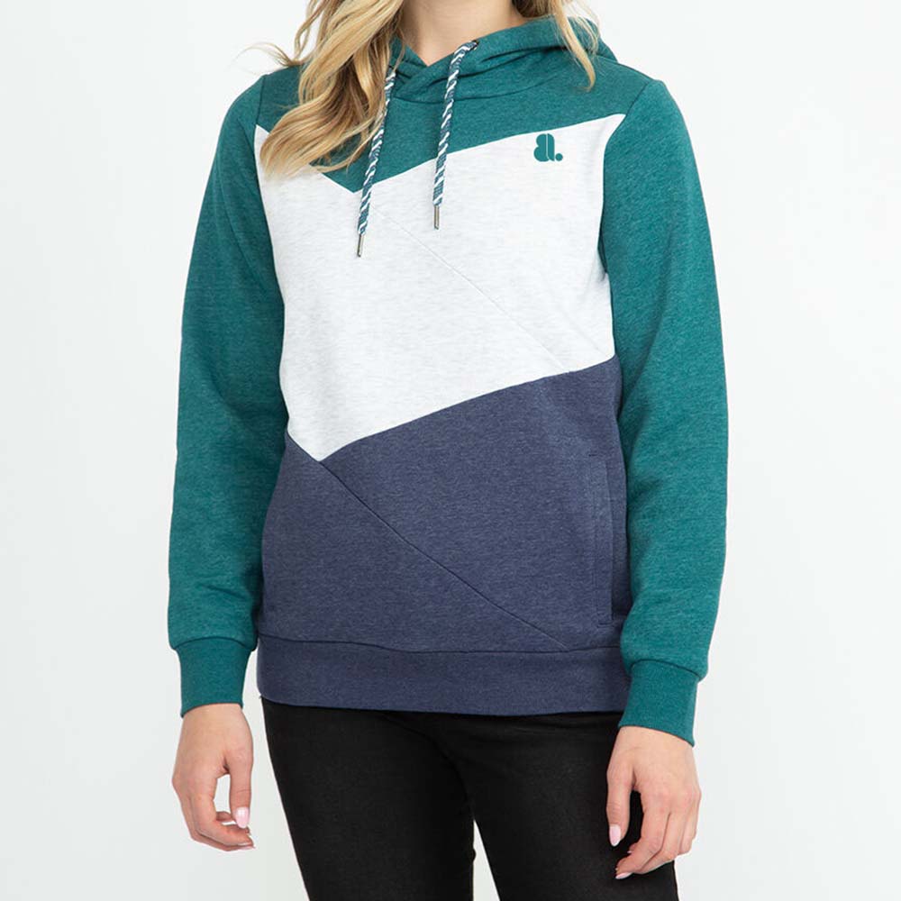 Blok Pull Over Hoodie Women - Image 3