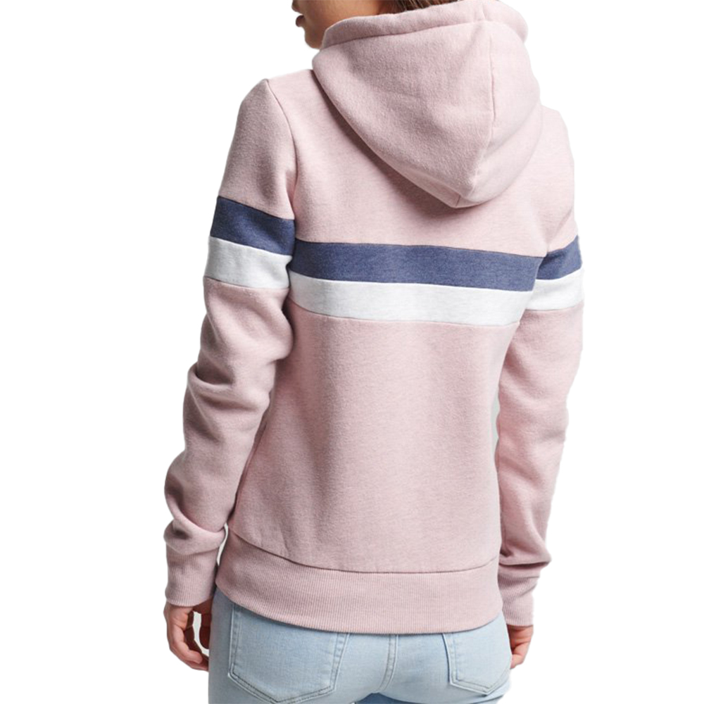Blok Zipper Hoodie Women - Image 3