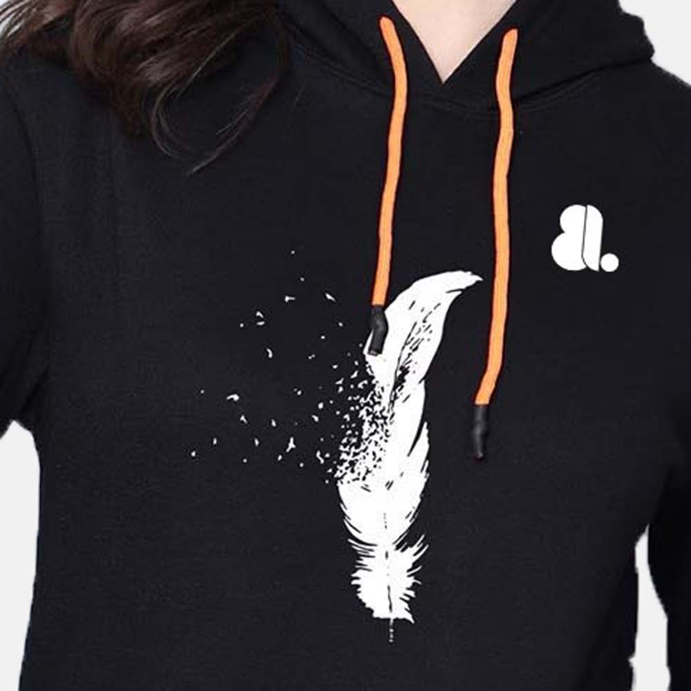 Printed Graphic Hoodie Women - Image 4