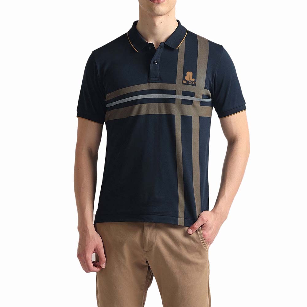 Men Graphic Polo Shirt