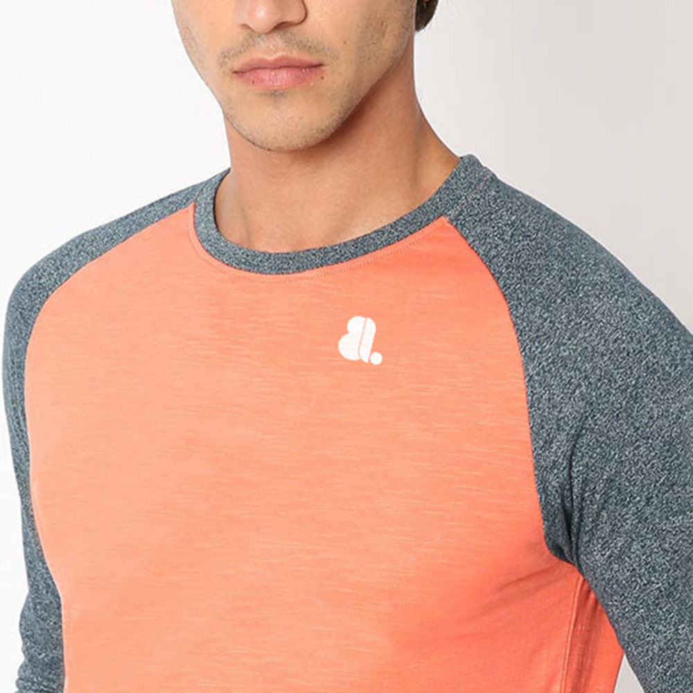 Men Raglan Long Sleeve Tee - Image 3