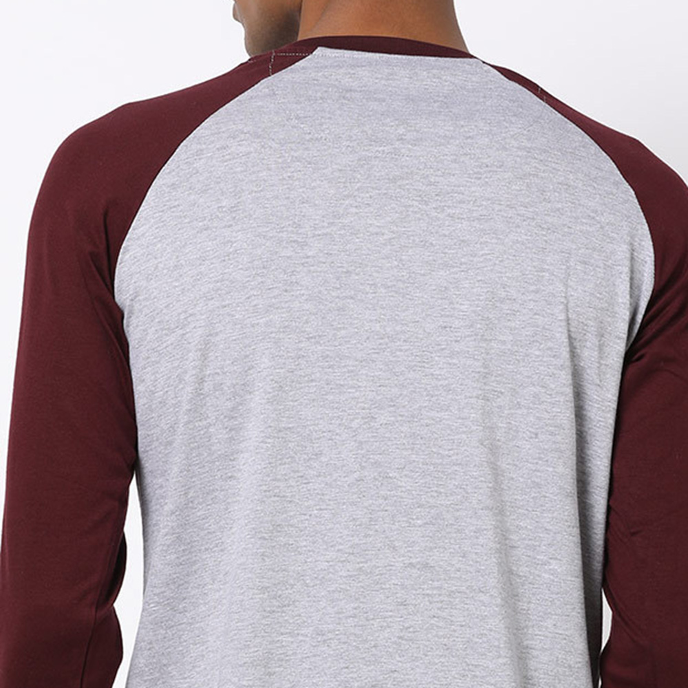 Men Raglan Long Sleeve Tee - Image 3