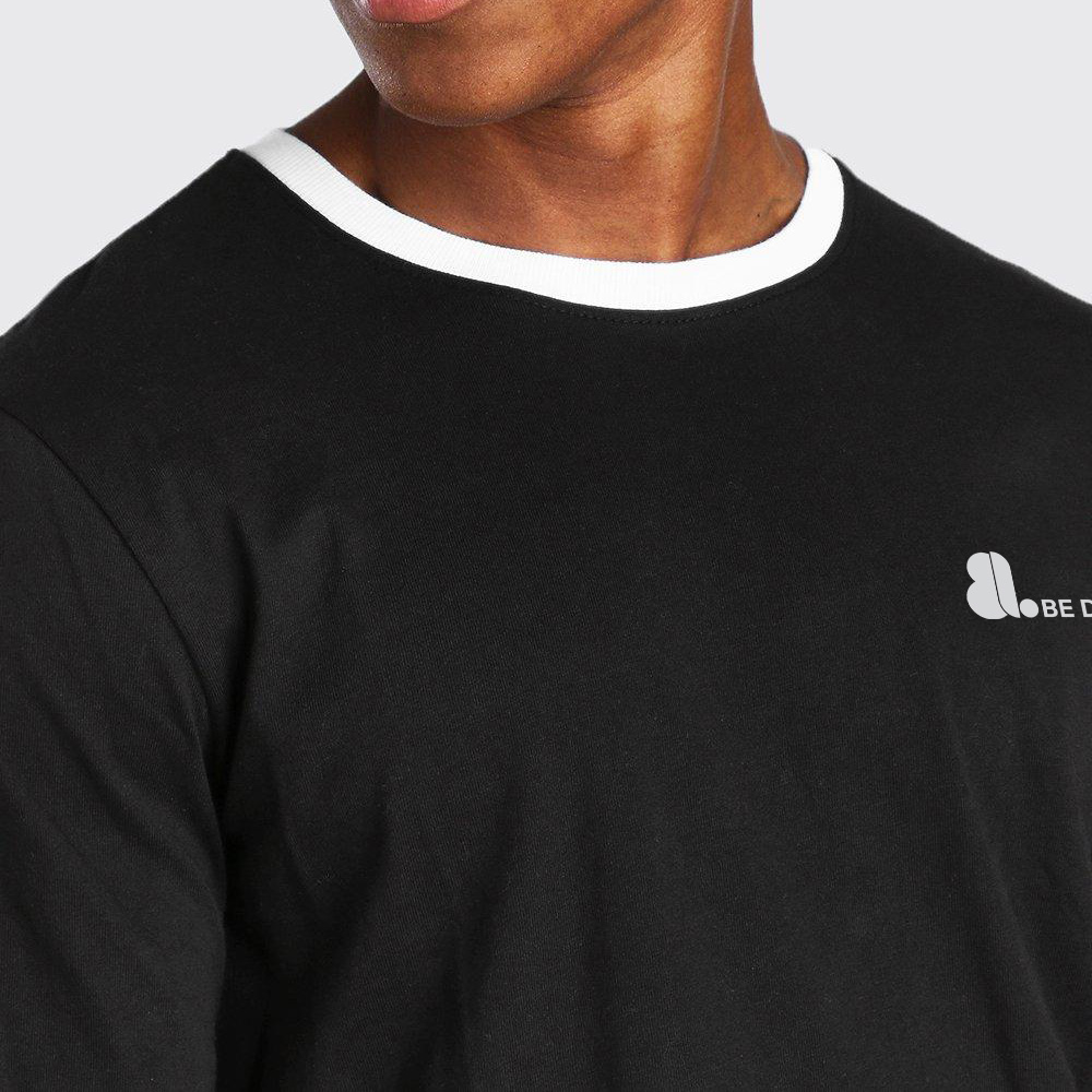 Men Ringer Long Sleeve Tee - Image 4