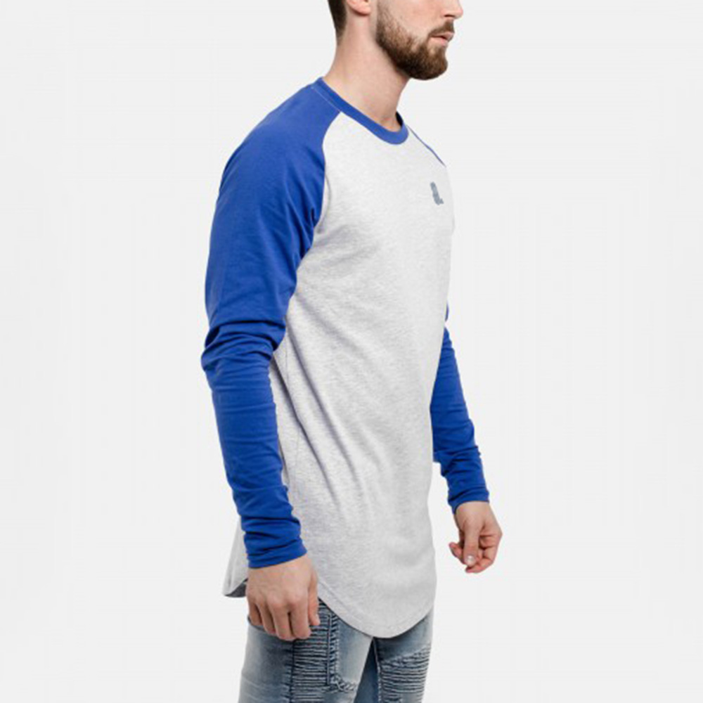 Men Longline Long Sleeve Tee - Image 4
