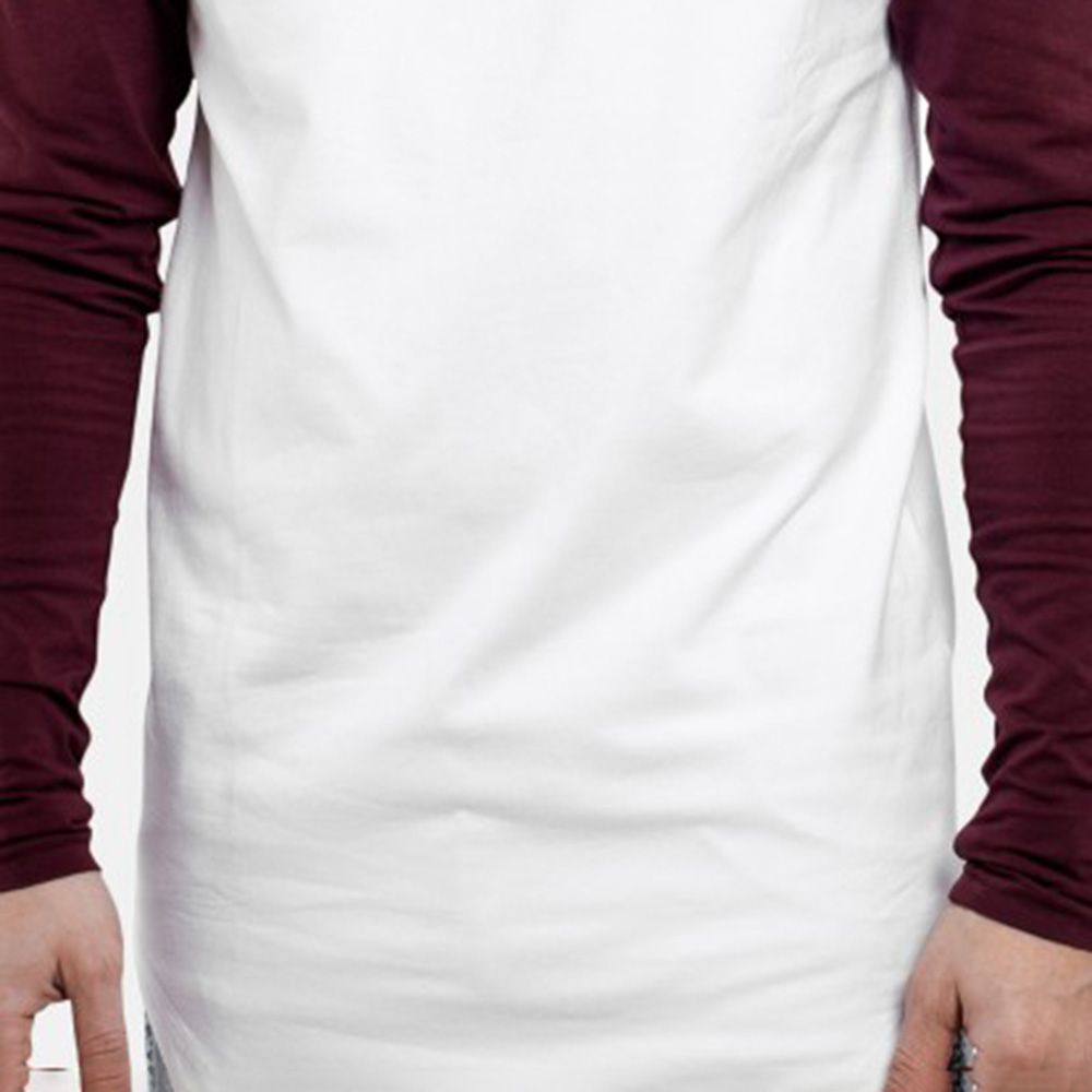 Men Longline Long Sleeve Tee - Image 4