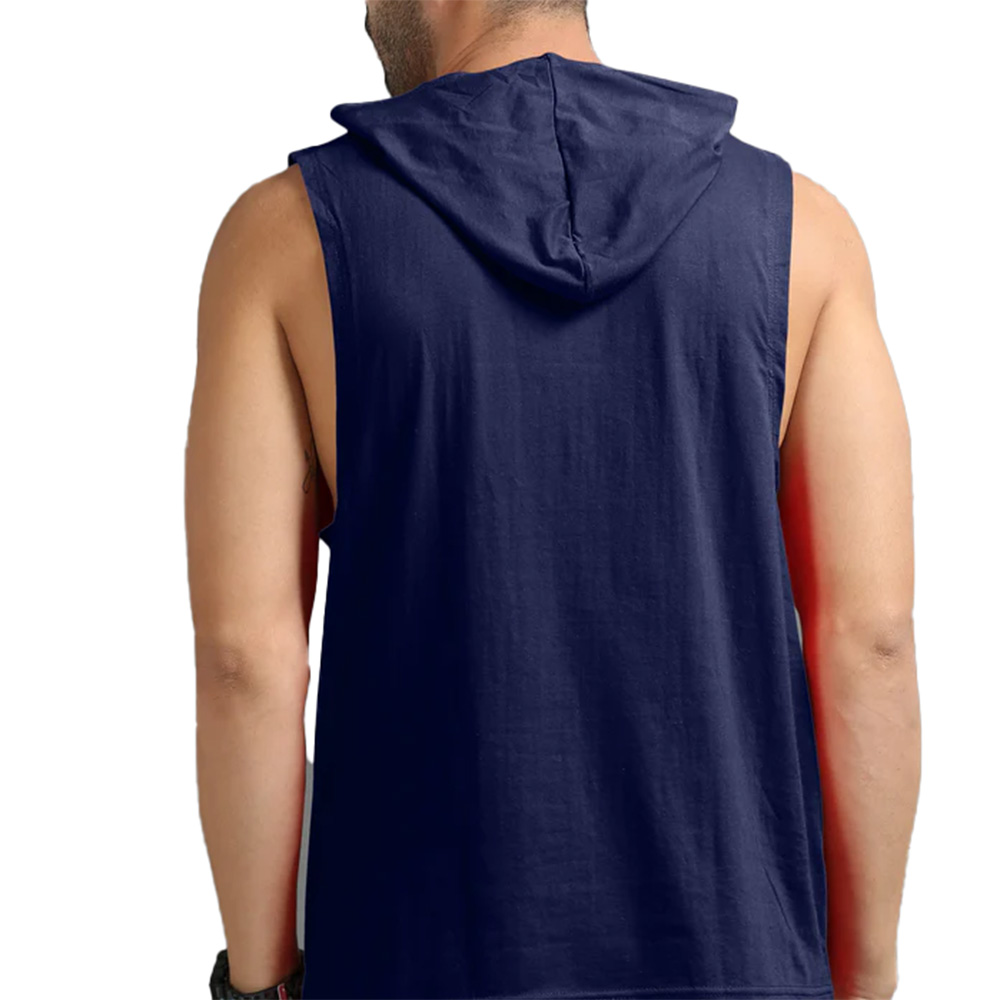Men Hoodie Tank Top - Image 3