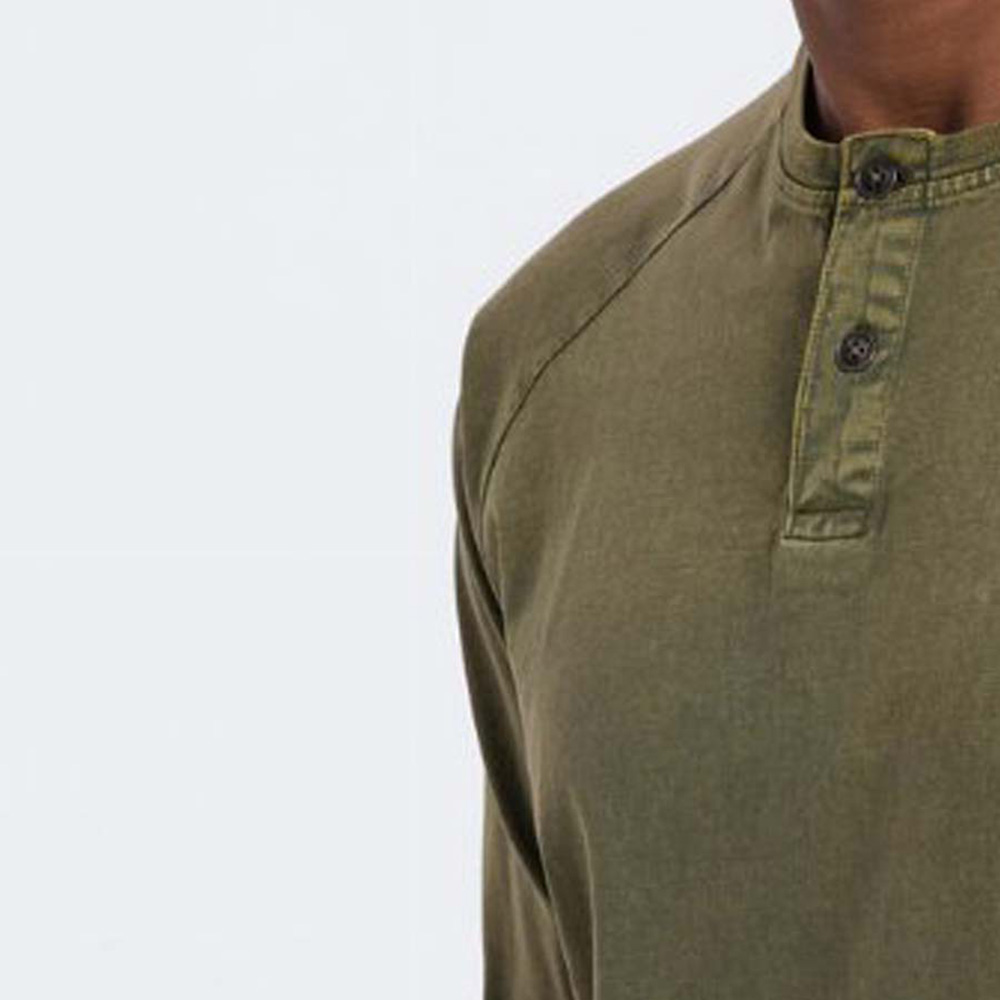 Men Acid Wash Oversize Long Sleeve Tee - Image 6