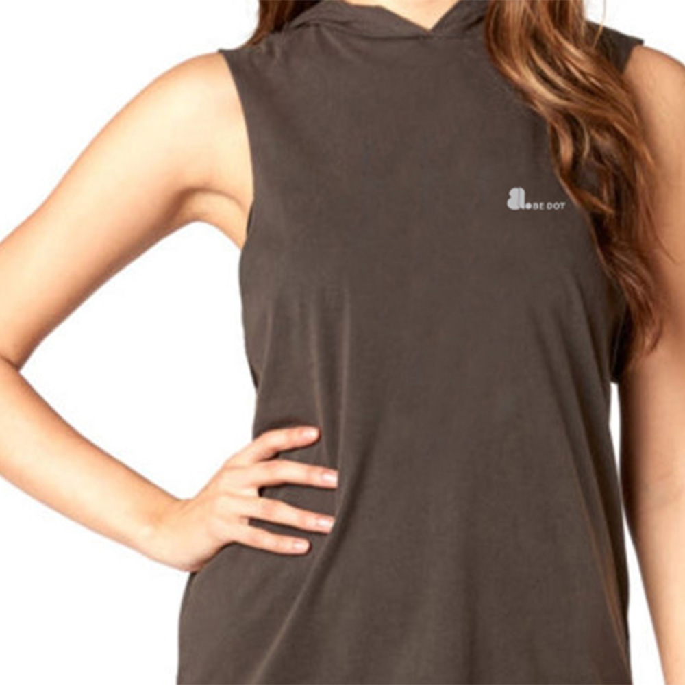 Women Hoodie Tank Top