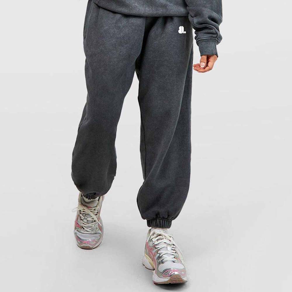 Acid Wash Pull Over Track Suit Women - Image 6