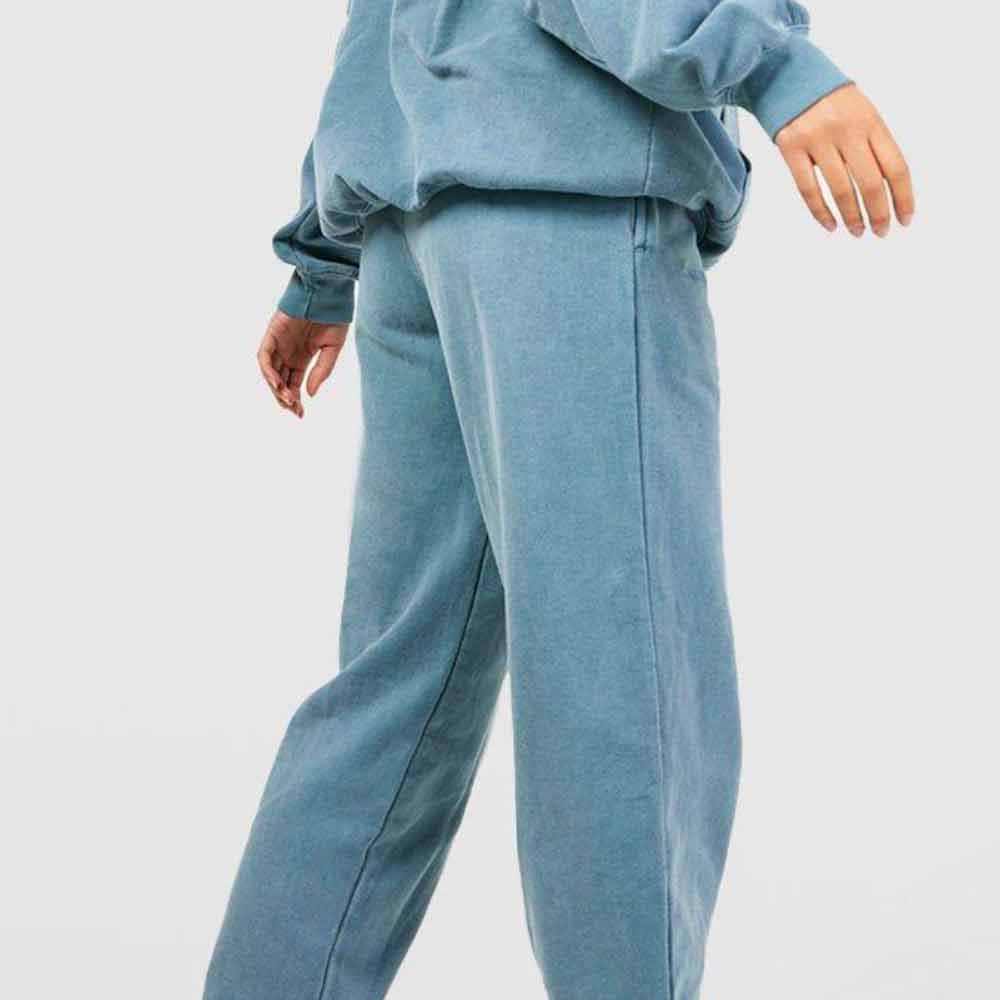 Acid Wash Pull Over Track Suit Women - Image 5