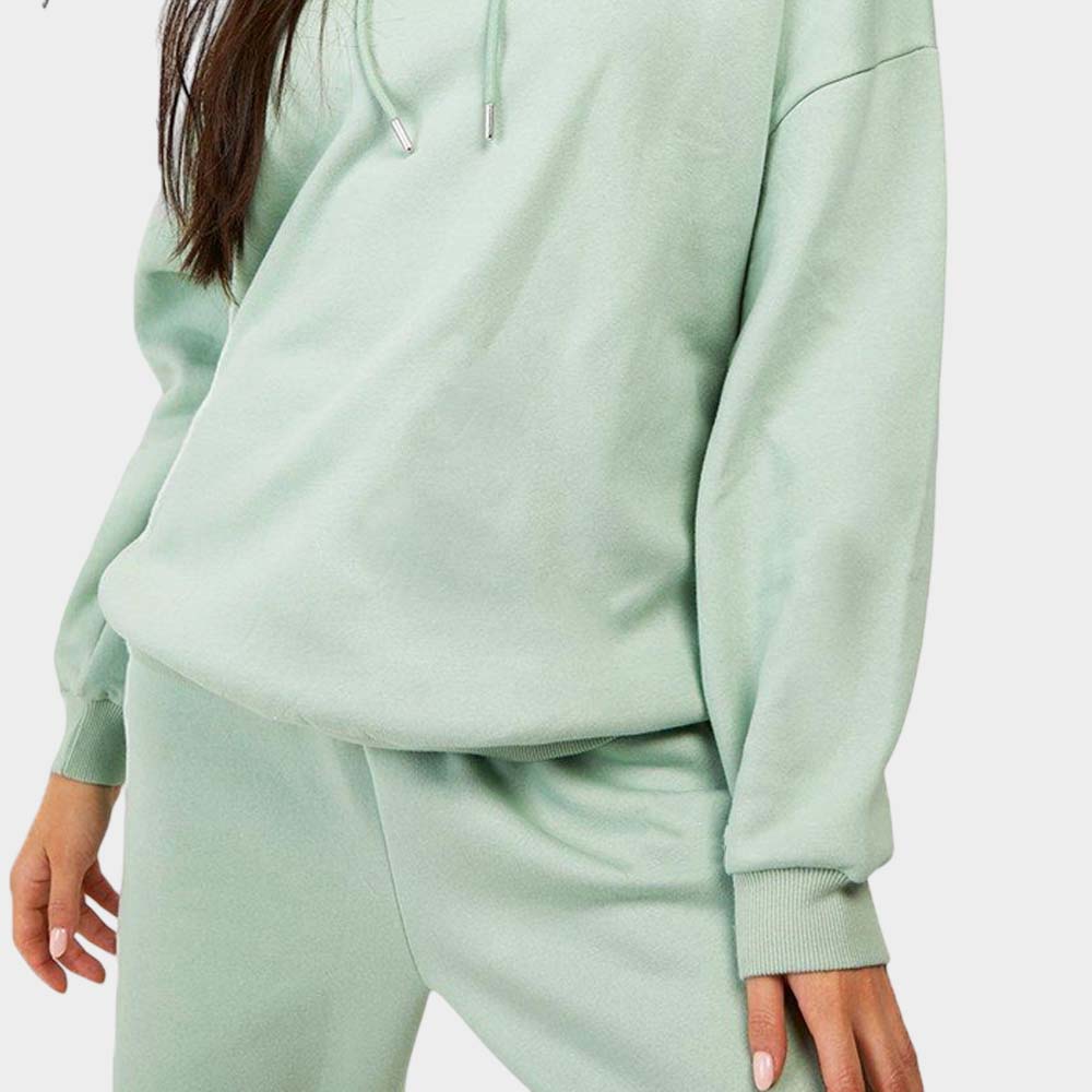 Acid Wash Pull Over Track Suit Women