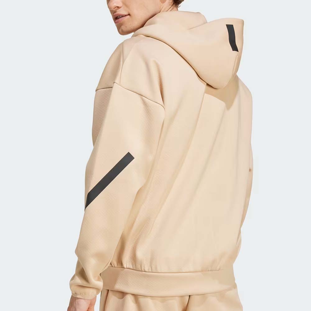 Single Color Zipper Track Suit Men - Image 5