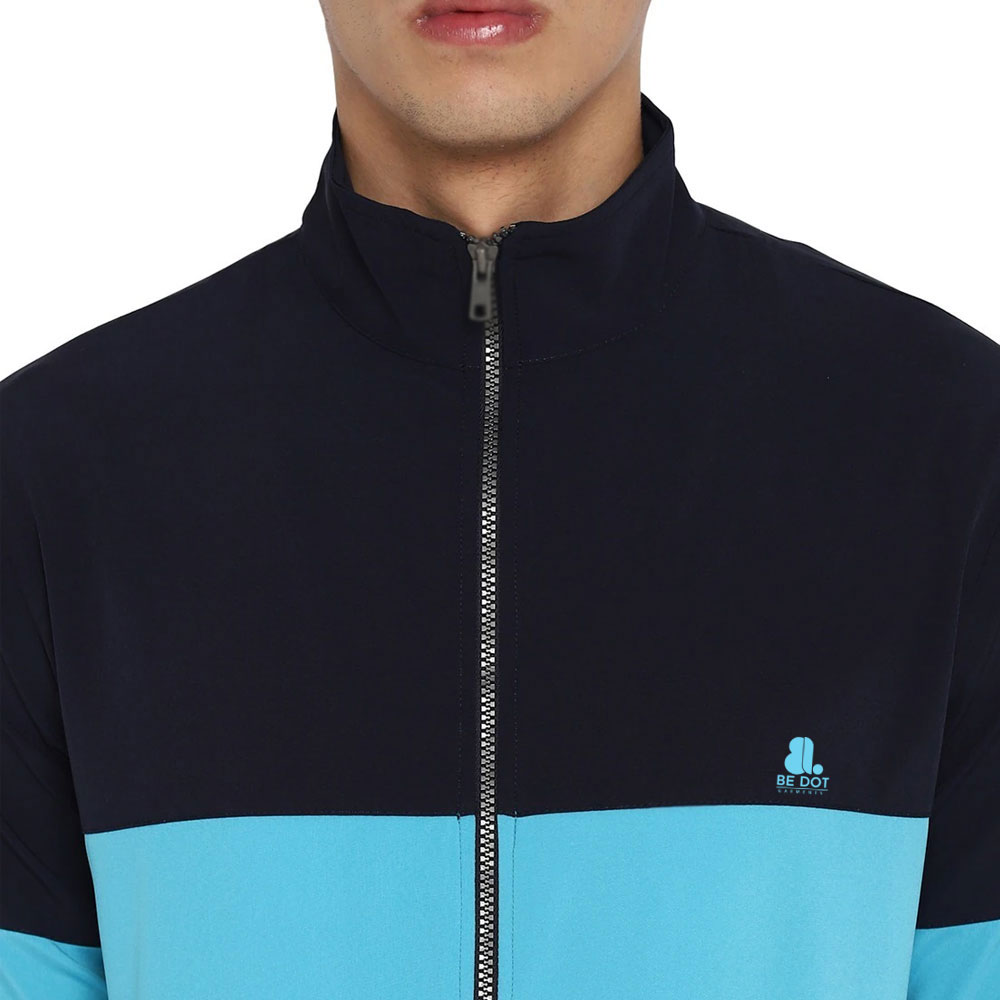 Block Zipper Track Suit Men - Image 6