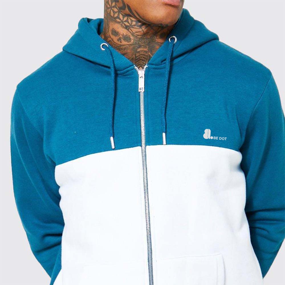 Block Zipper Track Suit Men - Image 3