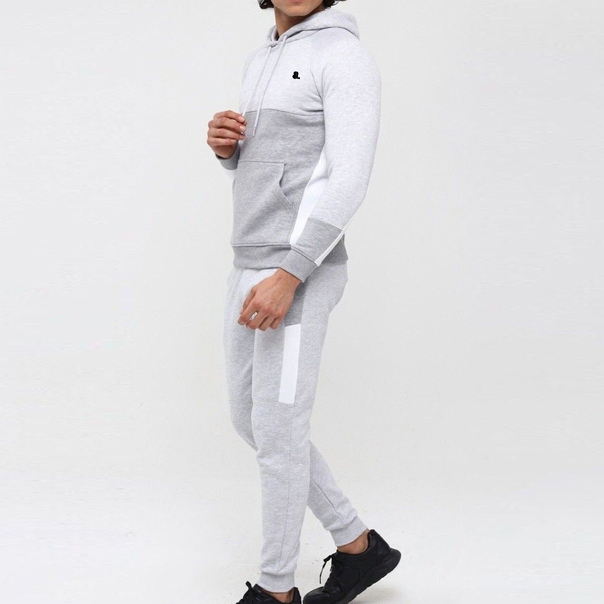 Block Pull Over Track Suit Men - Image 4