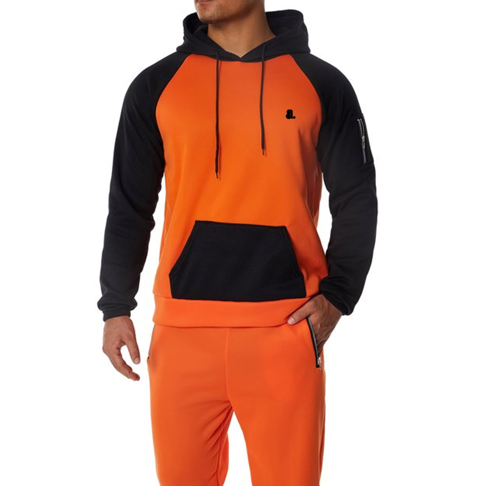 Block Pull Over Track Suit Men - Image 4