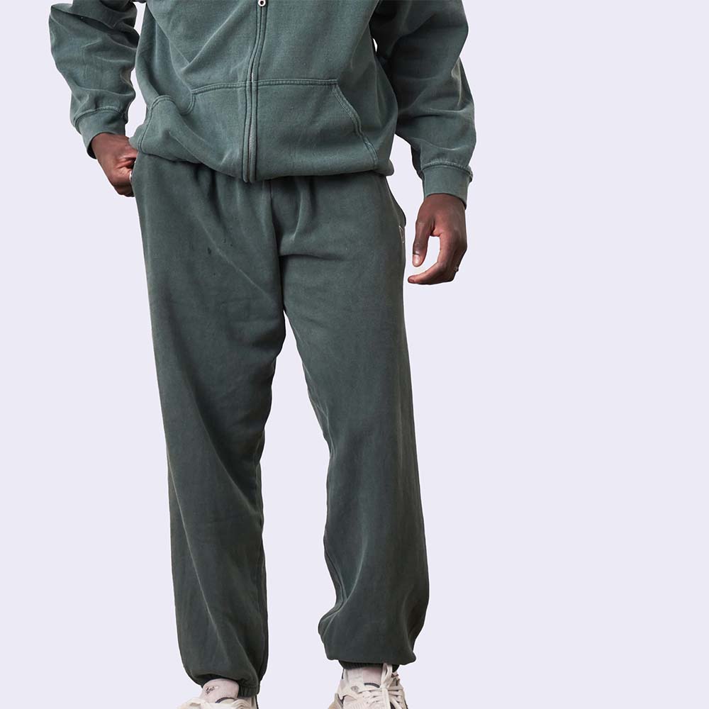 Acid Wash Zipper Track Suit Men - Image 5