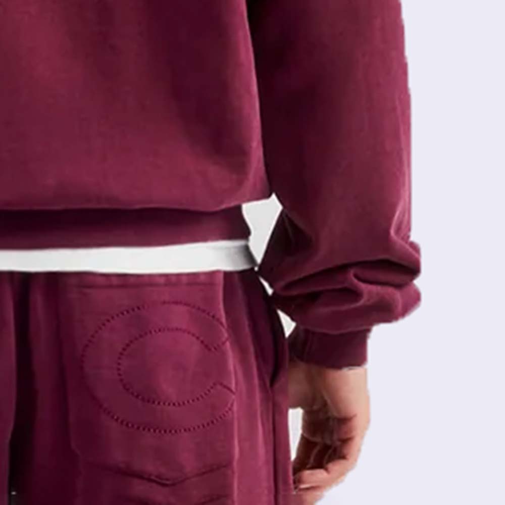 Acid Wash Pull Over Track Suit Men - Image 5