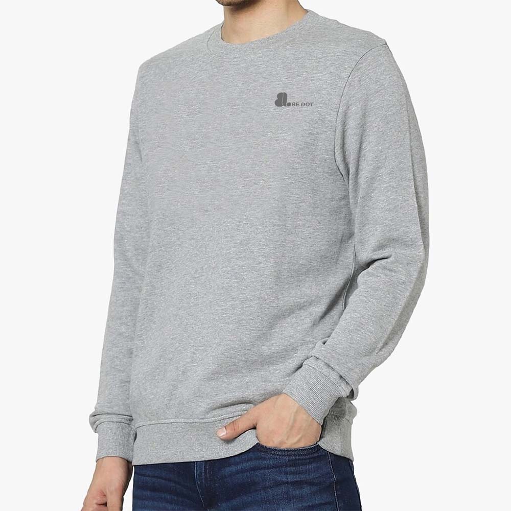 Men Plain Sweat Shirt - Image 5
