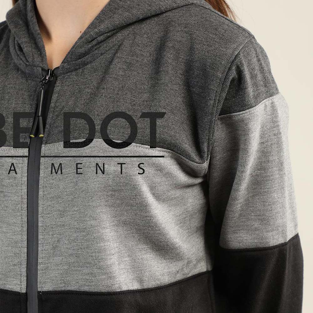 Block Zipper Track Suit Women - Image 5