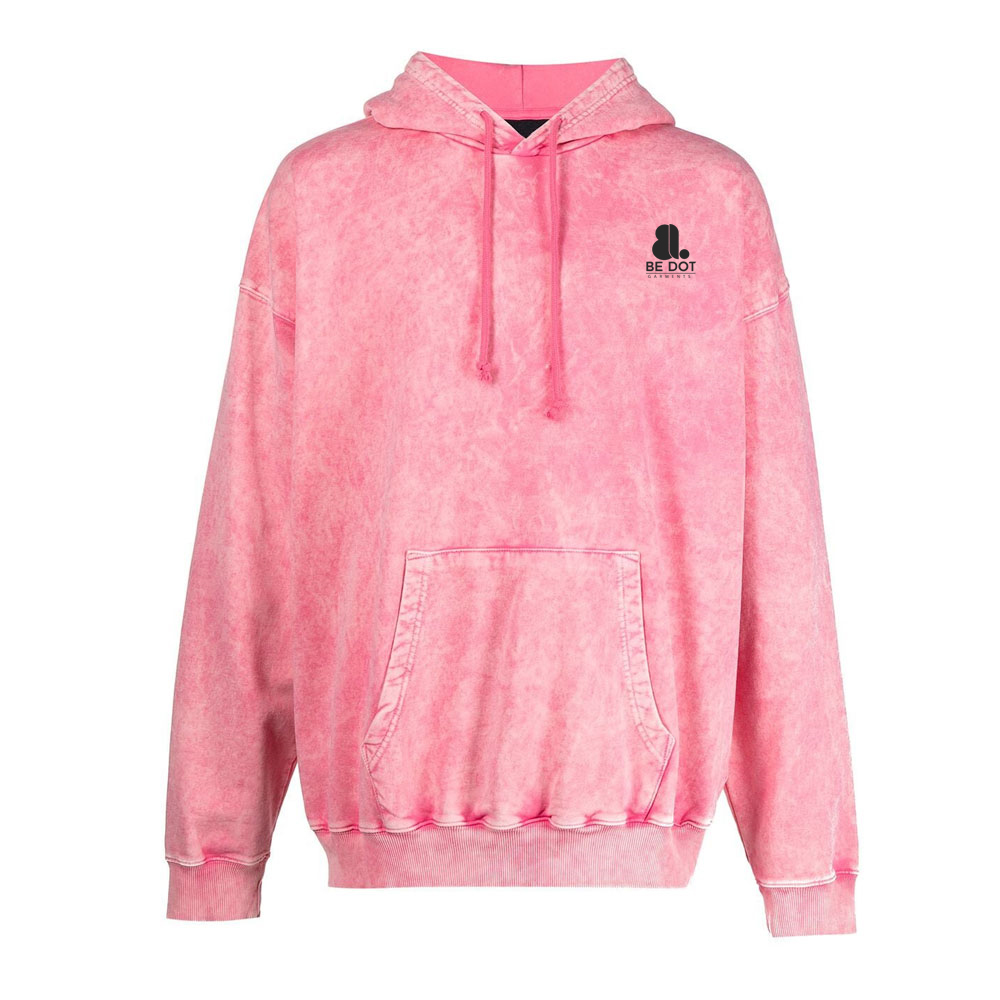 Acid Wash Pullover Hoodie Men - Image 5