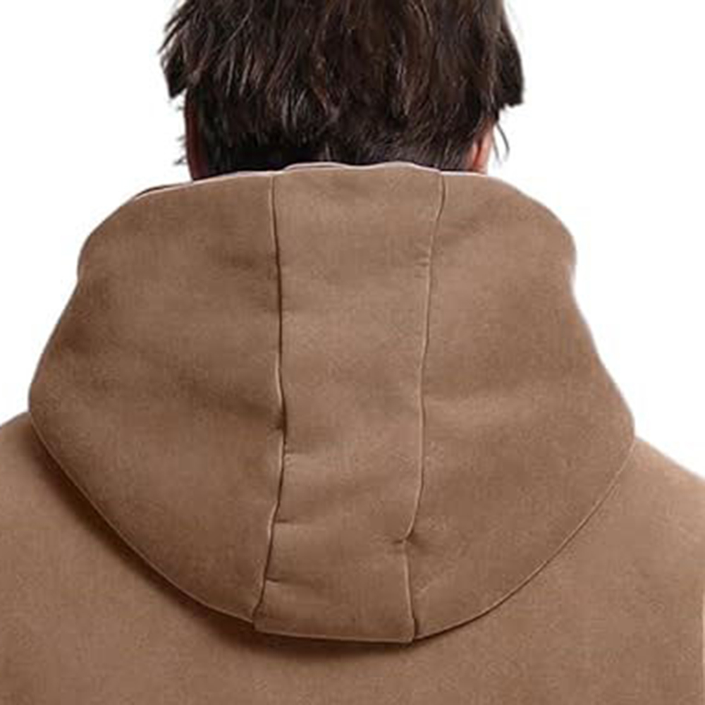 Acid Wash Zipper Hoodie Men - Image 5