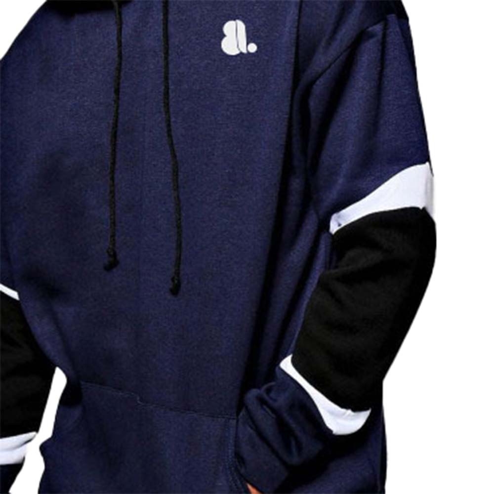 Block Pull Over Hoodie Men - Image 4