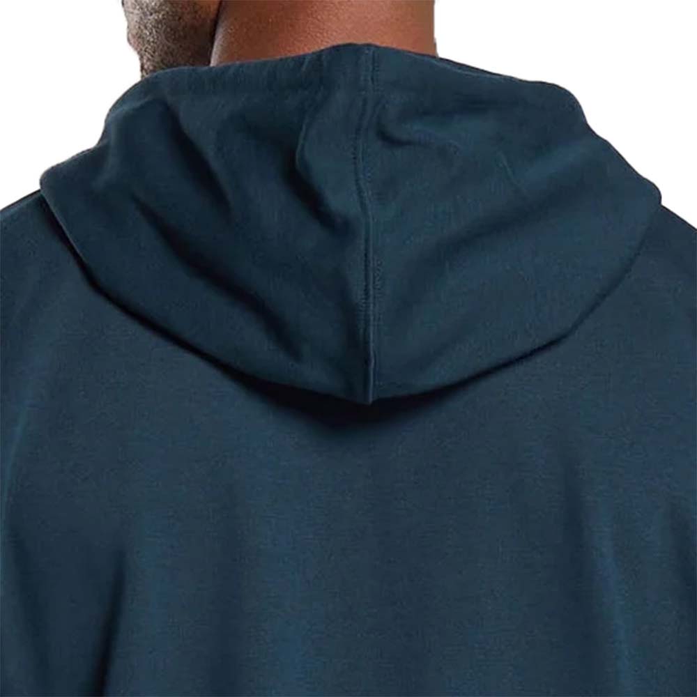 Single Color Zipper Hoodie Men - Image 5