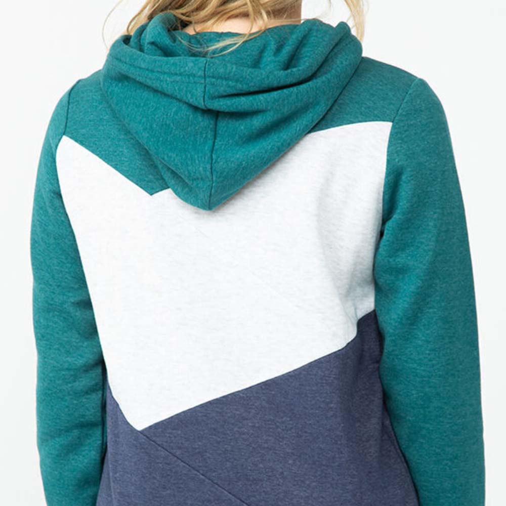 Blok Pull Over Hoodie Women - Image 5