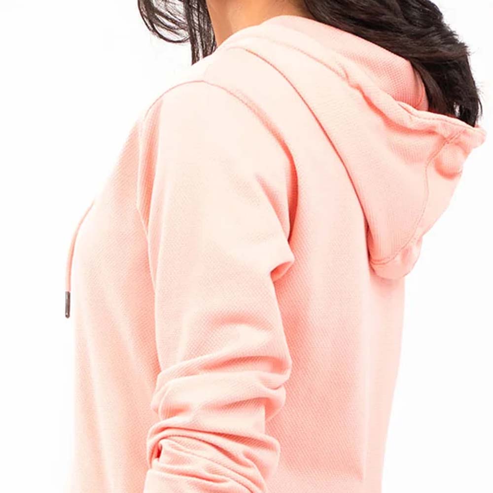 Single Color Zipper Hoodie Women - Image 4