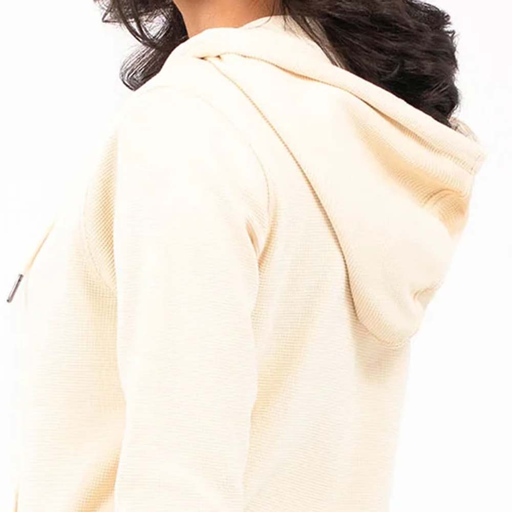 Single Color Zipper Hoodie Women - Image 5