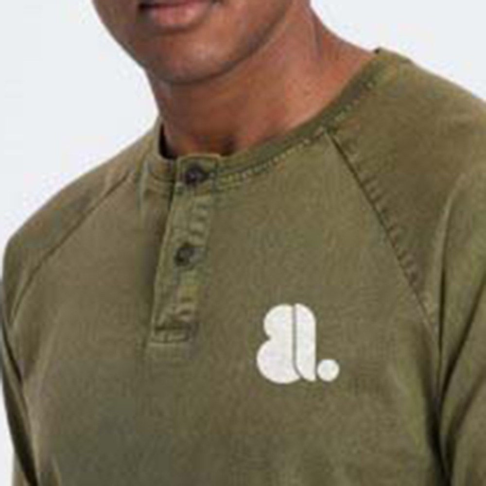 Men Acid Wash Oversize Long Sleeve Tee - Image 3