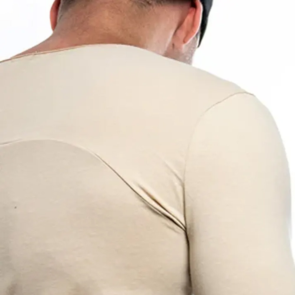 Men Scoop Neck Long Sleeve Tee - Image 5